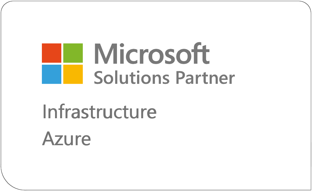 Microsoft Solutions Partner Infrastructure Azure logo